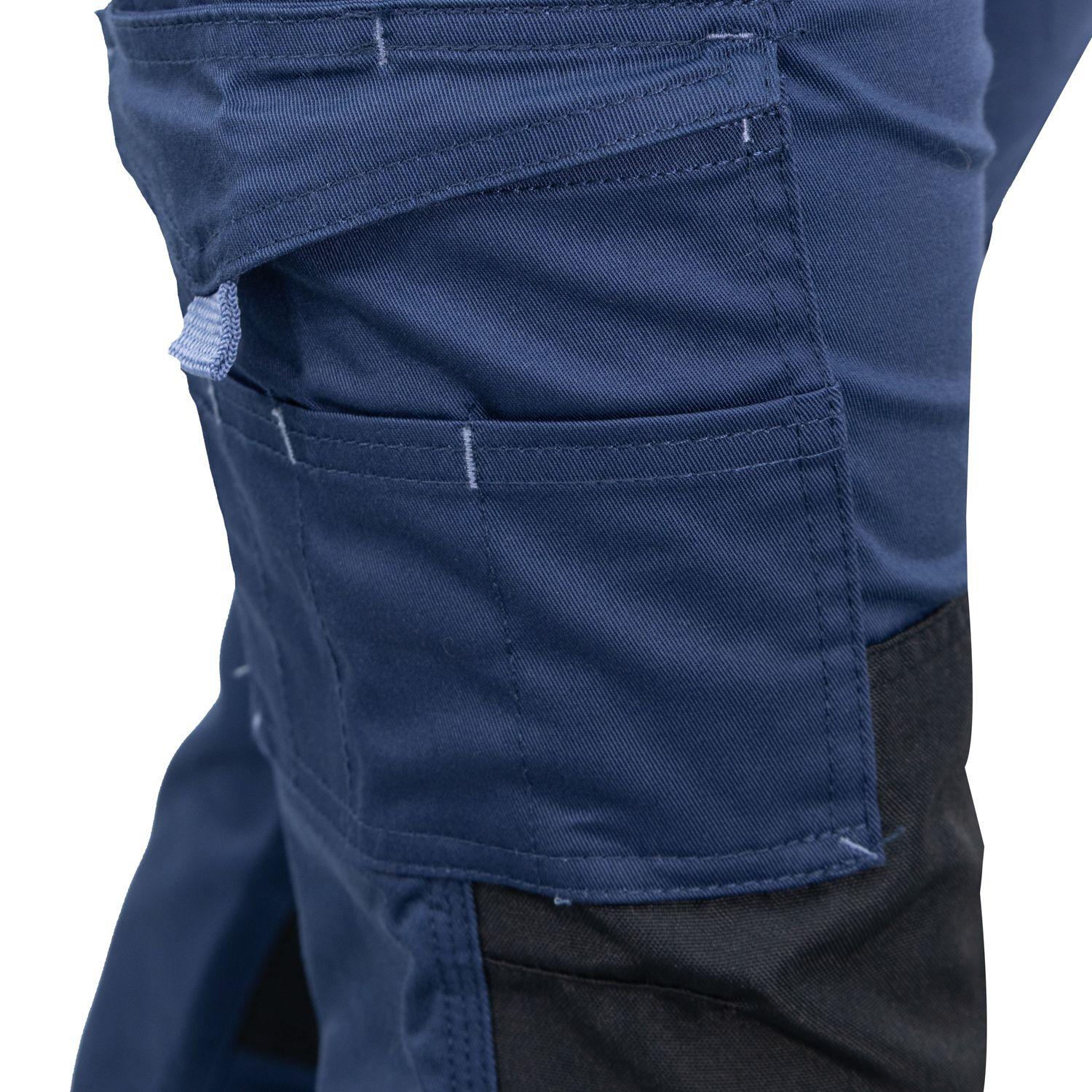 Pantalón Cargo HW Dakota Spandex Mujer Deep Blue-6
