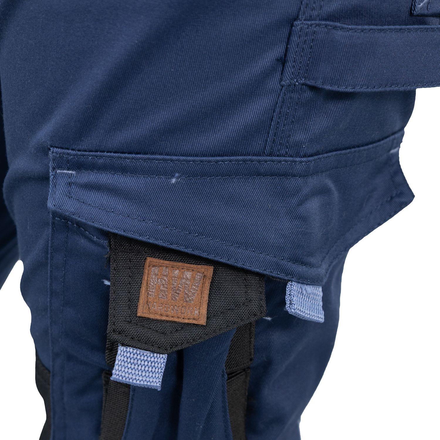 Pantalón Cargo HW Dakota Spandex Mujer Deep Blue-7