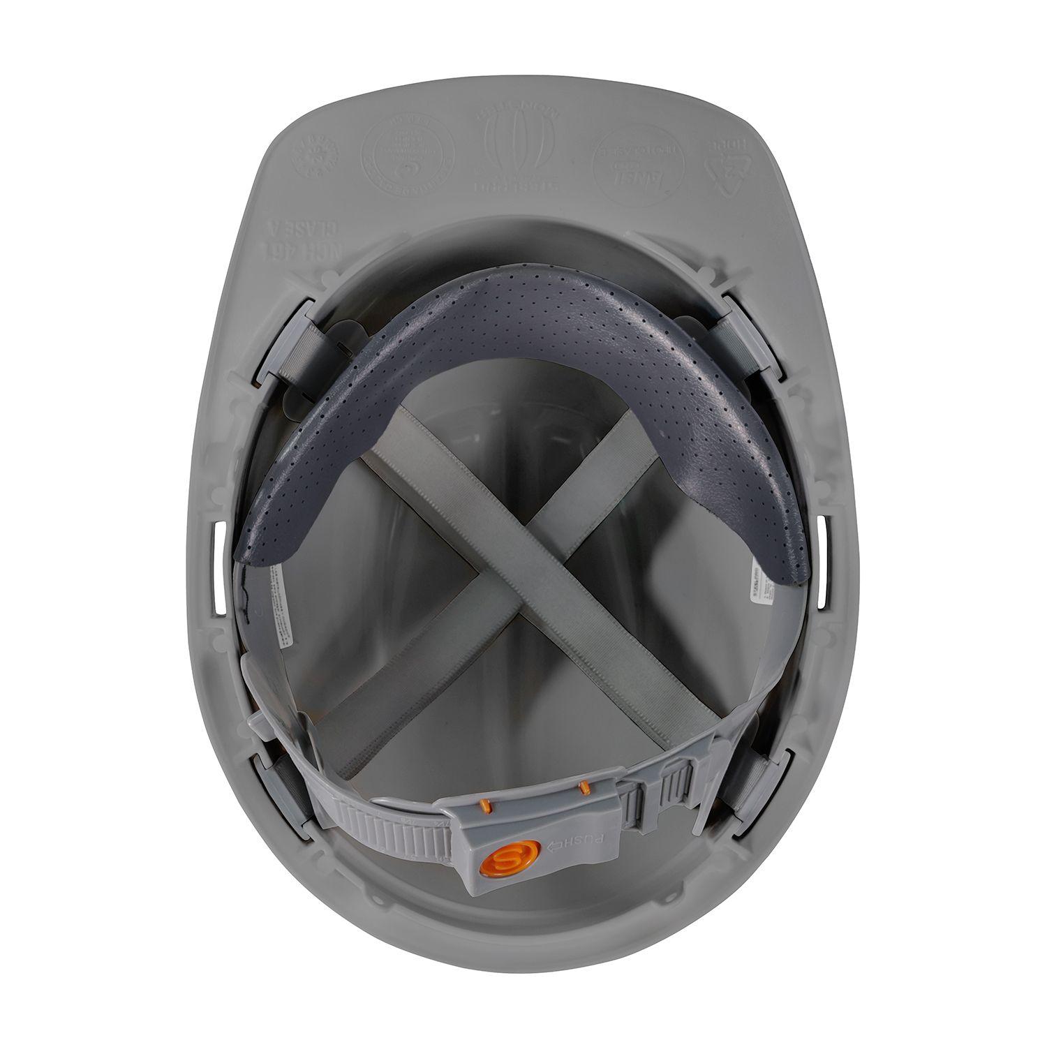 Casco Monster Top 33 Gris Steelpro-3