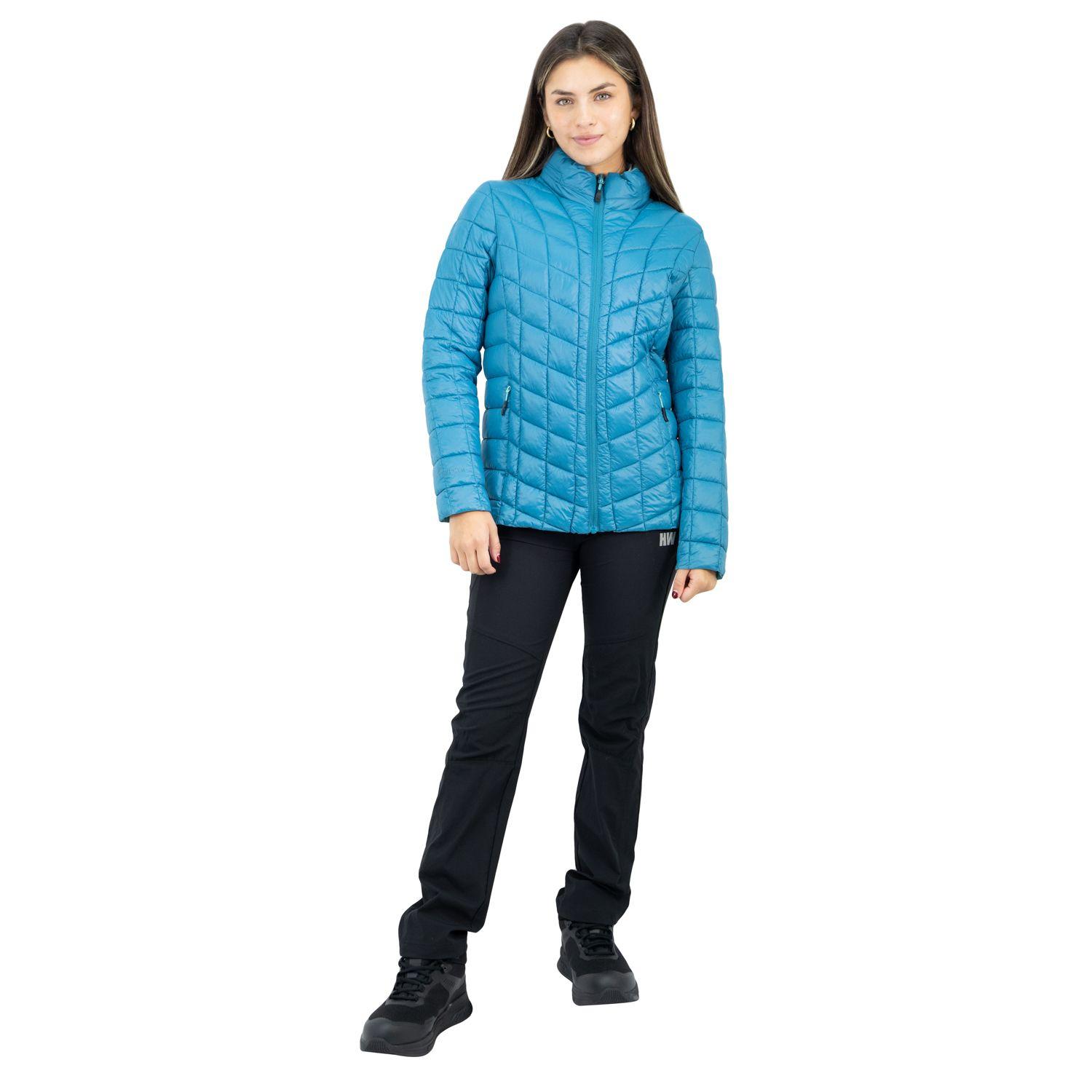 Parka Insulada Hw Traveler Mujer Petroleo-0