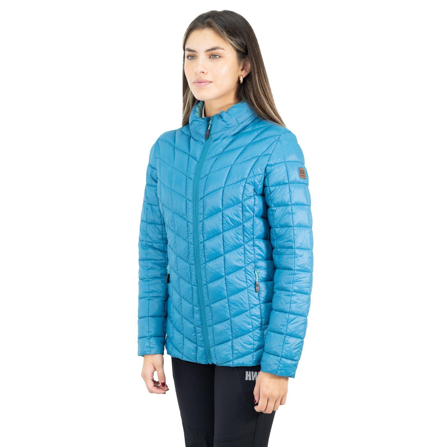 Parka Insulada Hw Traveler Mujer Petroleo-3