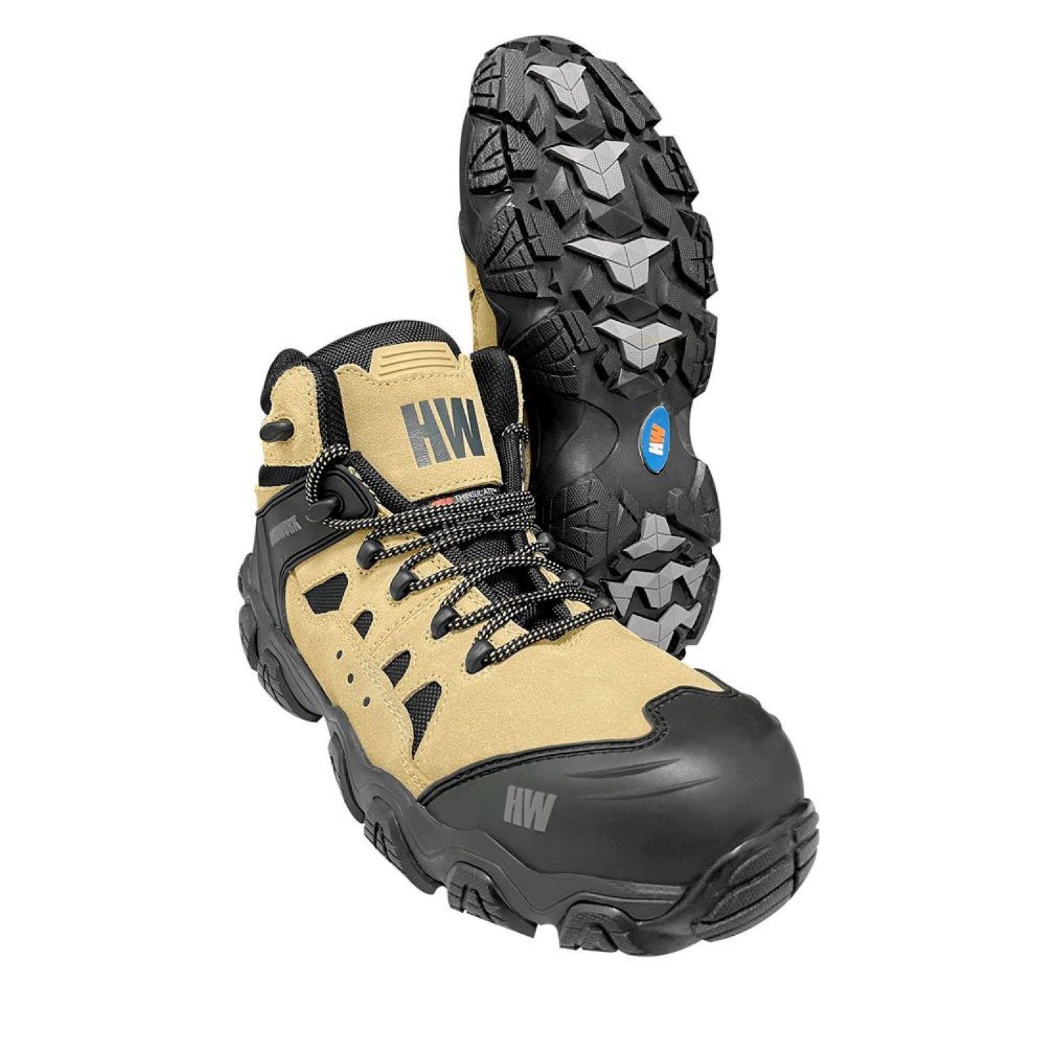 Calzado de Seguridad HW Explorer Beige-3