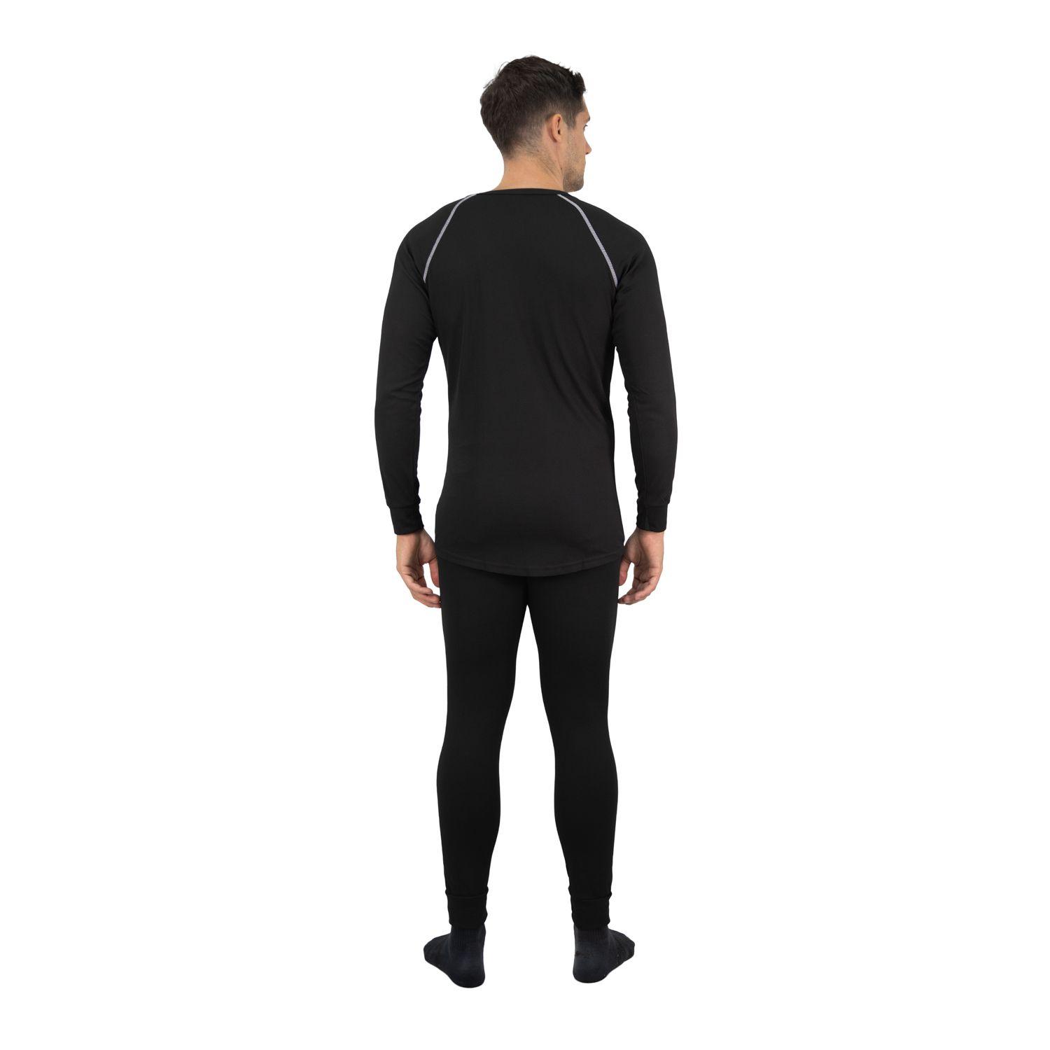 Conjunto Primera Capa De Polipropileno HW HD1 Negro-3