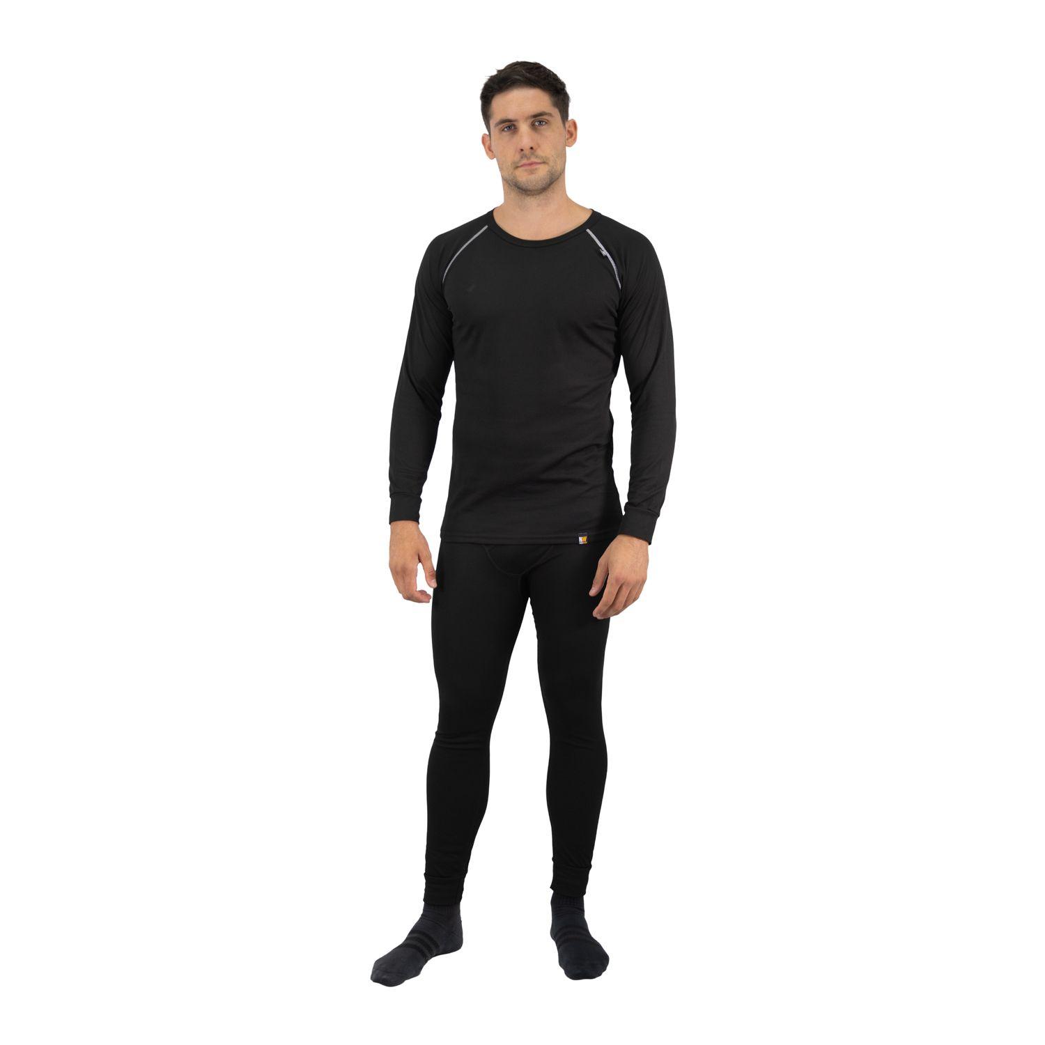 Conjunto Primera Capa De Polipropileno HW HD1 Negro-4