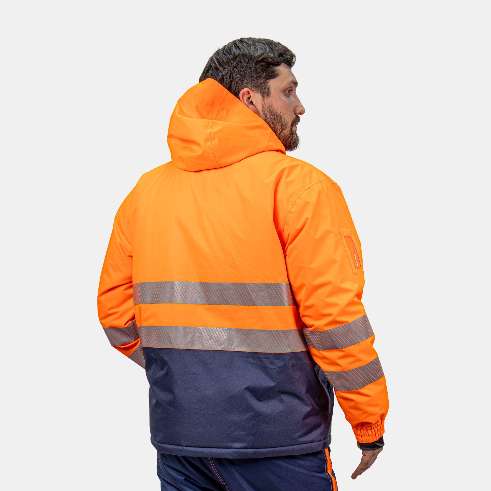 PARKA REFLECTIVA HW SIBERIA POLARIS PRO NARANJA FLUOR-2