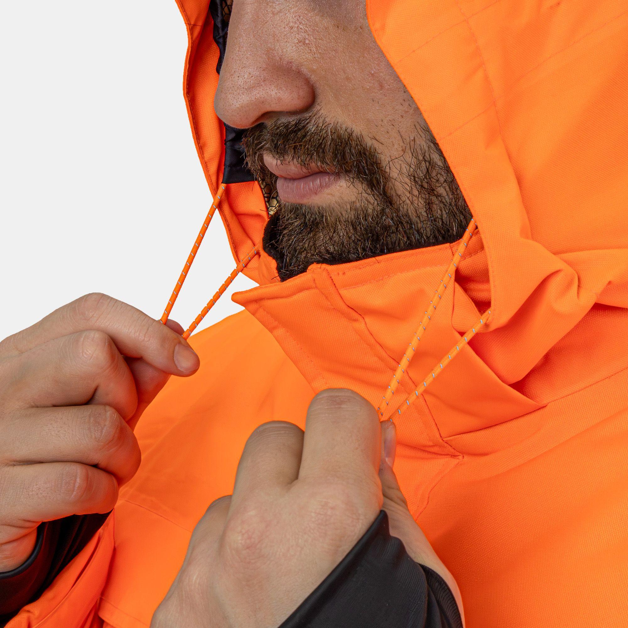 PARKA REFLECTIVA HW SIBERIA POLARIS PRO NARANJA FLUOR-8