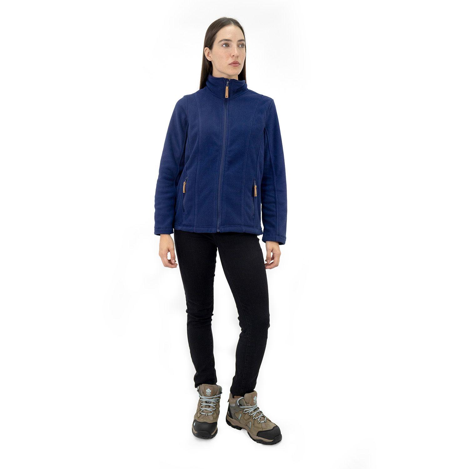 Polar Quebec Pardo Azul Mujer-4