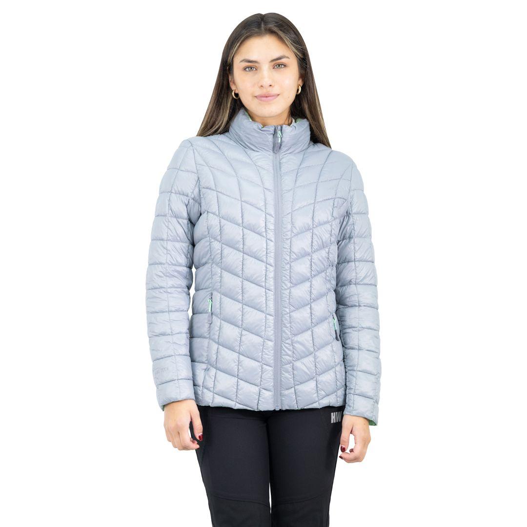 Parka Insulada HW Traveler Mujer Light Grey-0