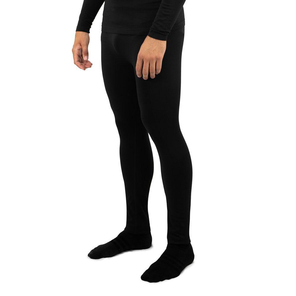 Primera capa HW Patagonia Spandex Negro Pantalon-1