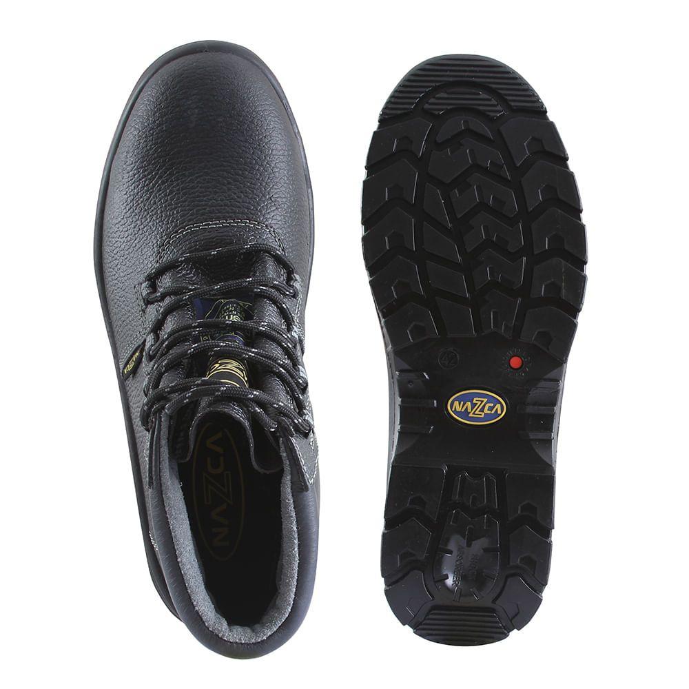 ZAPATO SEGURIDAD NAZCA BOTIN INDUSTRIAL PU NU 300-3