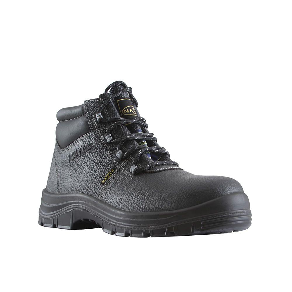 ZAPATO SEGURIDAD NAZCA BOTIN INDUSTRIAL PU NU 300-0