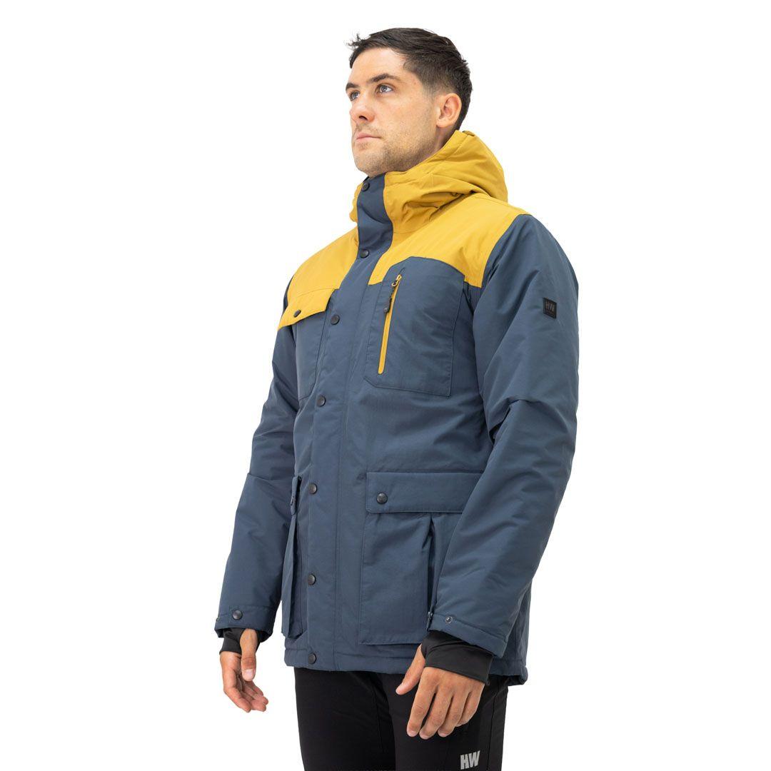 Parka HW Kodiak Azul Mostaza-2