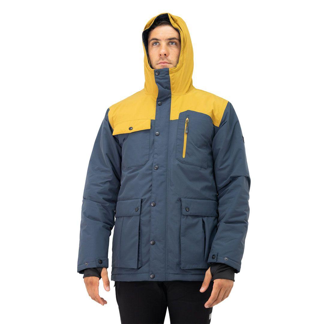 Parka HW Kodiak Azul Mostaza-3