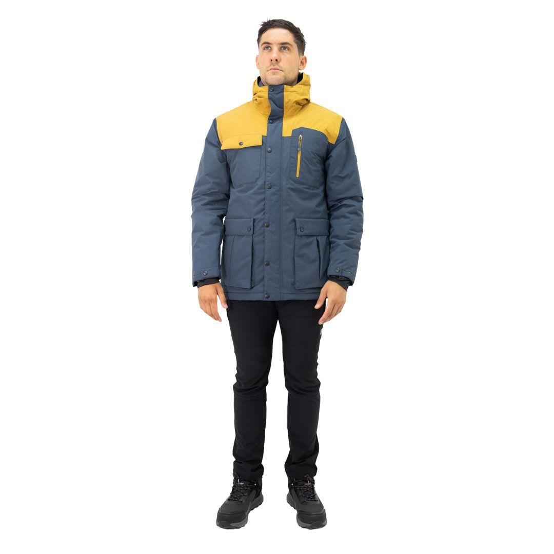 Parka HW Kodiak Azul Mostaza-5