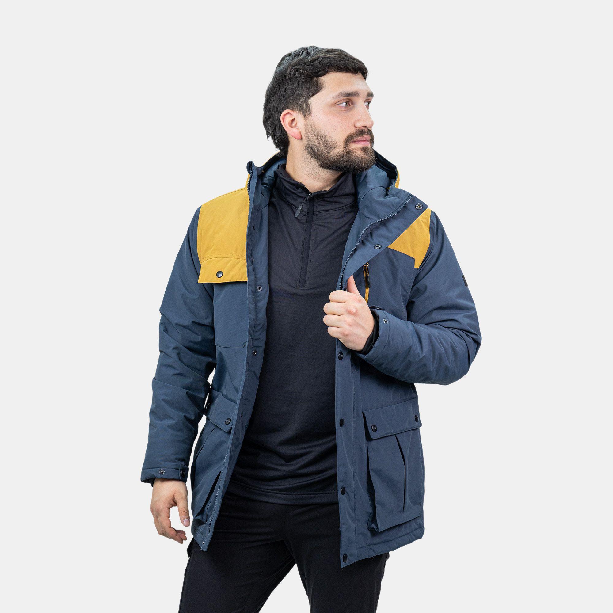 Parka HW Kodiak Azul Mostaza-3