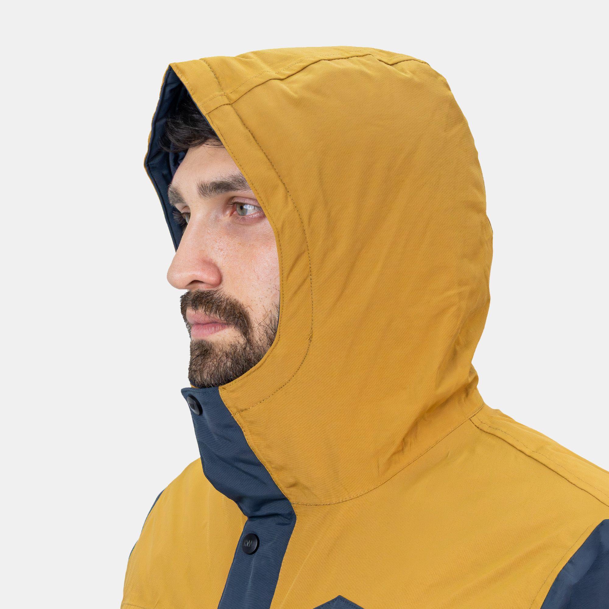 Parka HW Kodiak Azul Mostaza-4