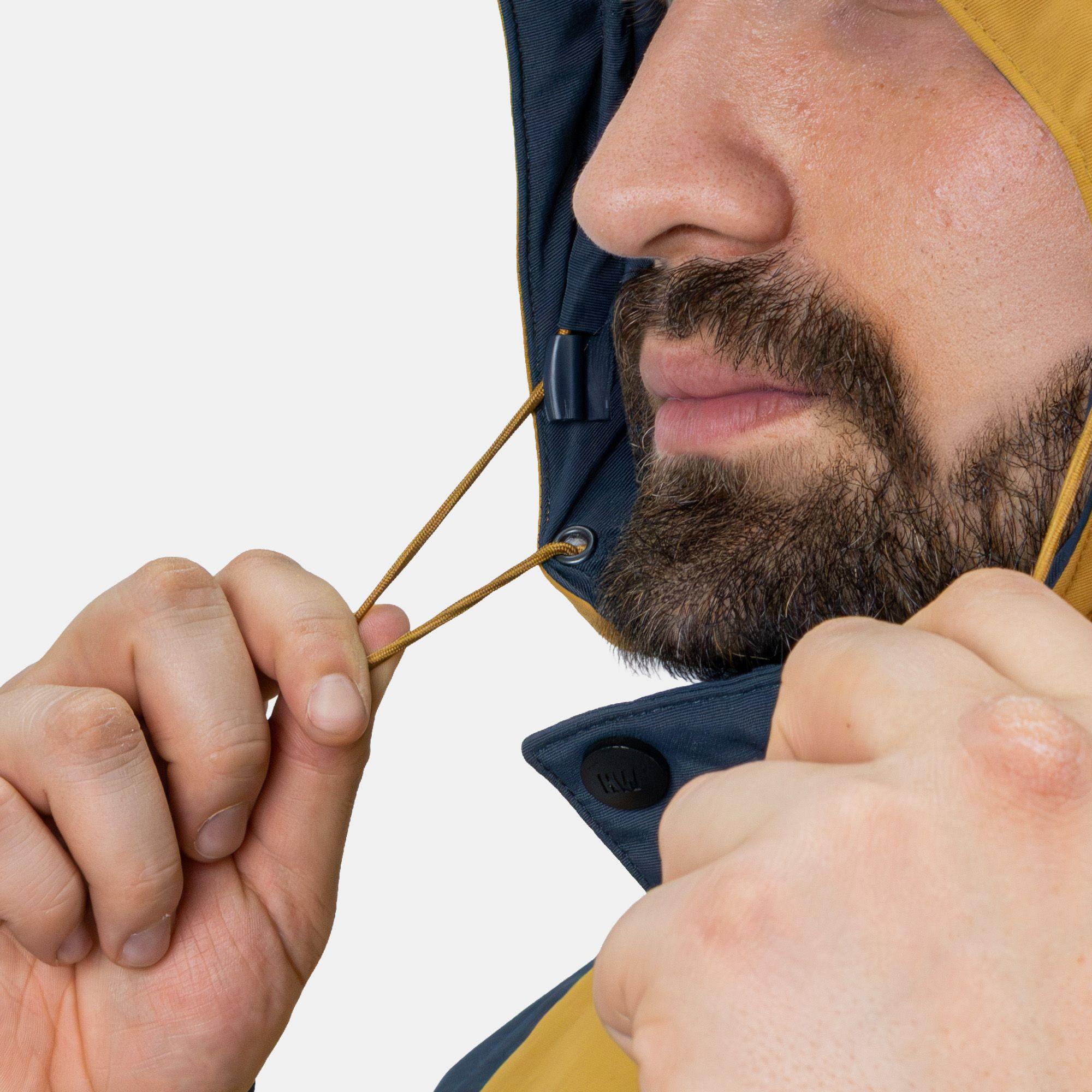 Parka HW Kodiak Azul Mostaza-5