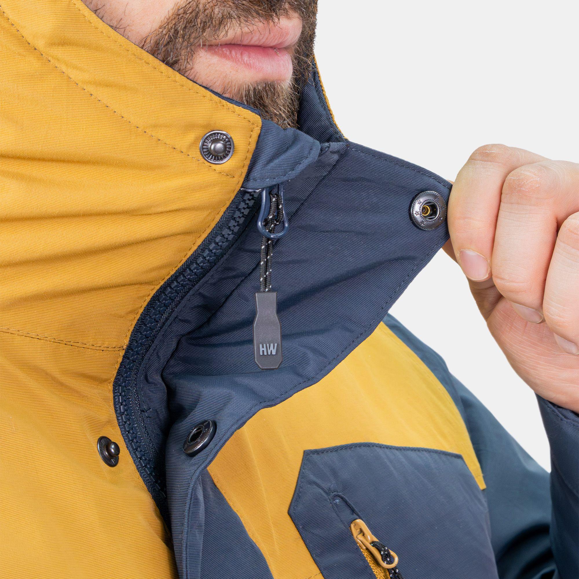 Parka HW Kodiak Azul Mostaza-6