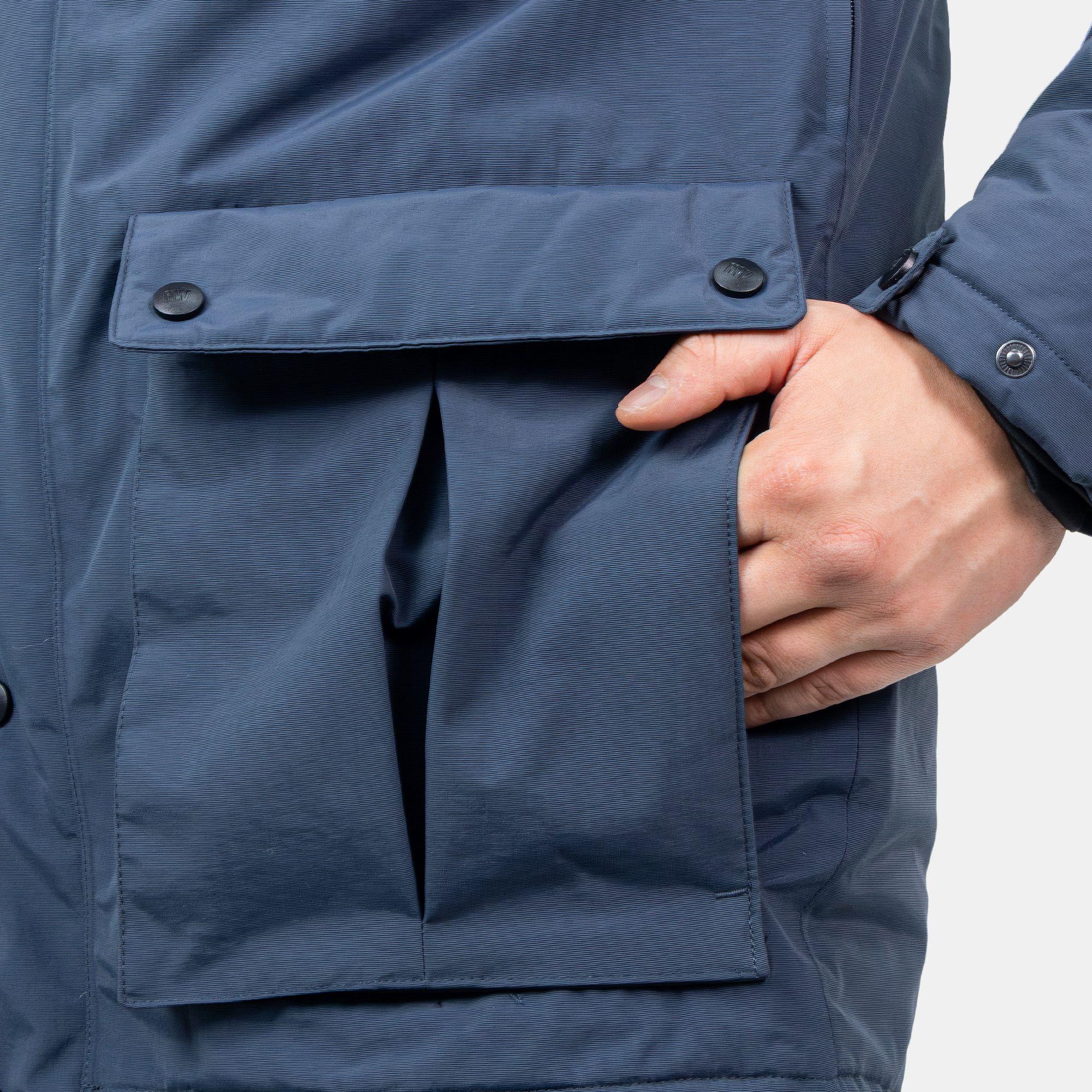 Parka HW Kodiak Azul Mostaza-8