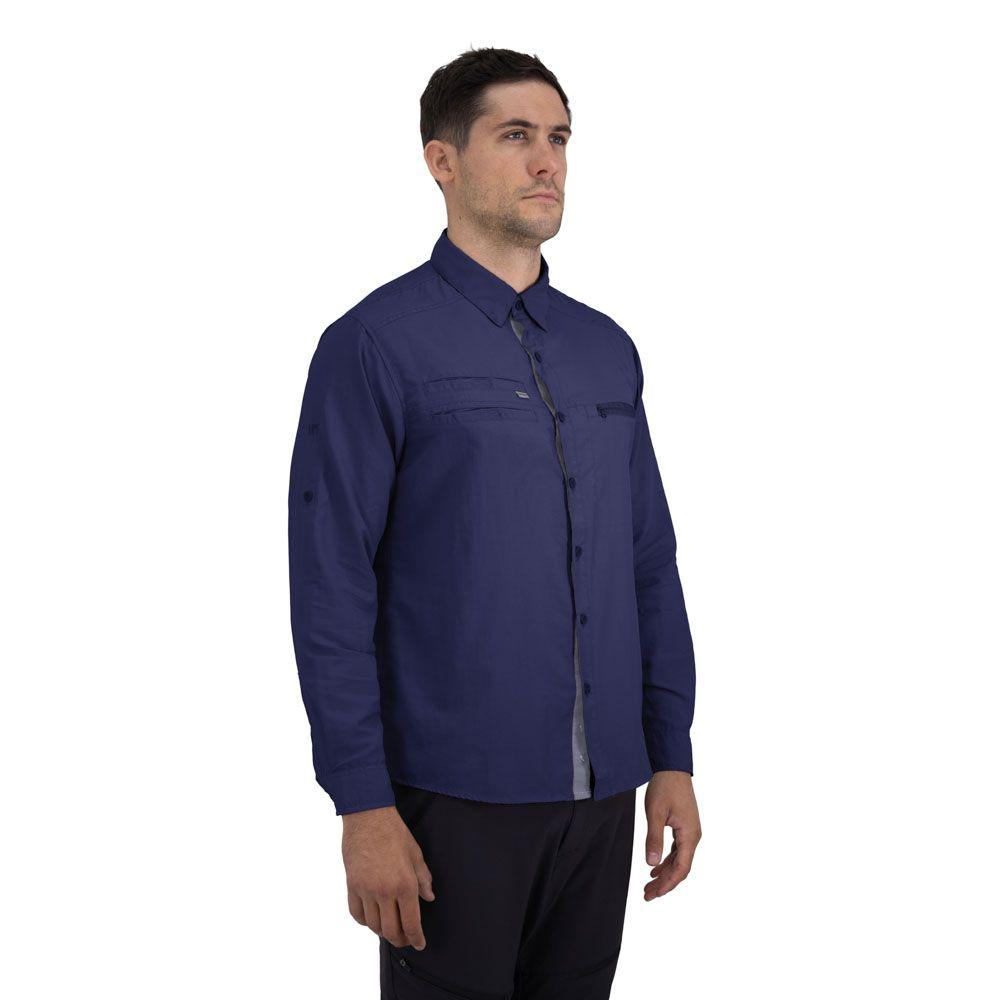 Camisa HW Arizona Hombre Azul-1
