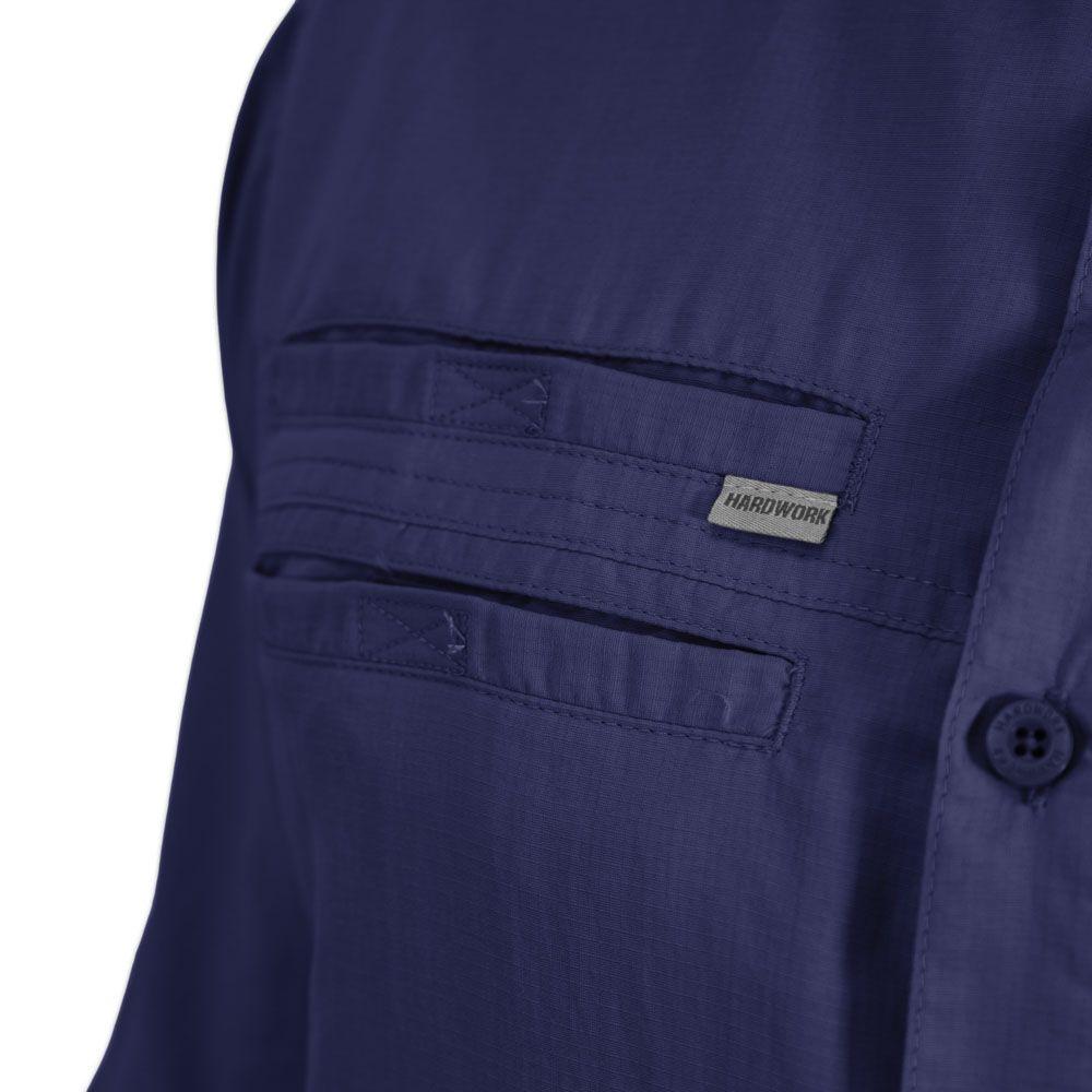 Camisa HW Arizona Hombre Azul-4