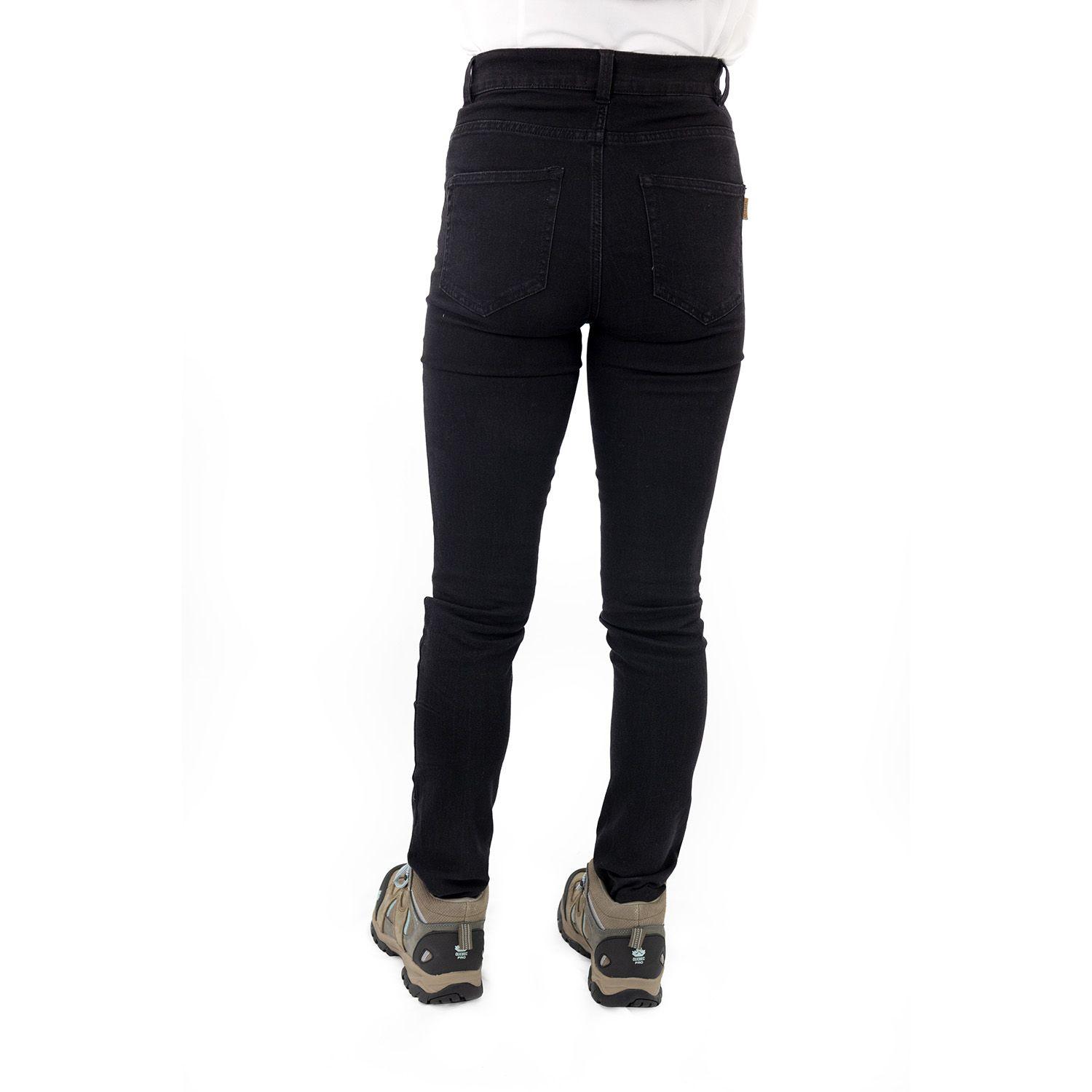 Jeans Quebec Toronto Negro Mujer-3