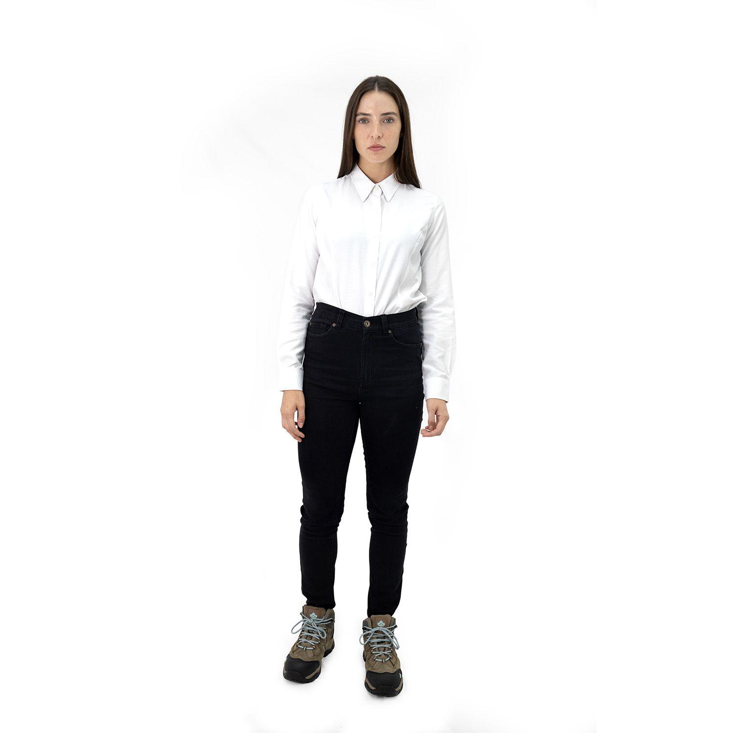 Jeans Quebec Toronto Negro Mujer-4