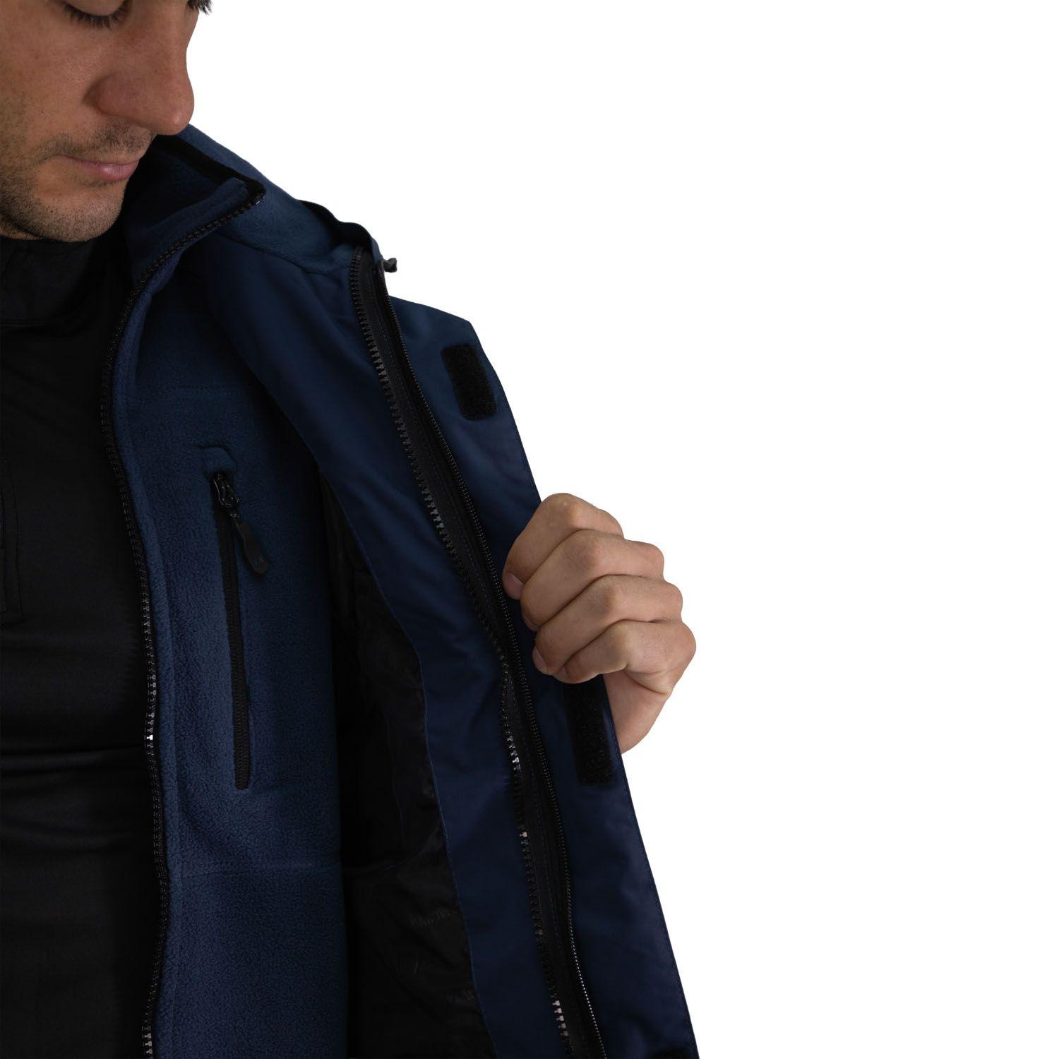 Parka Desmontable HW Reno 3 en 1 Deep Blue-4