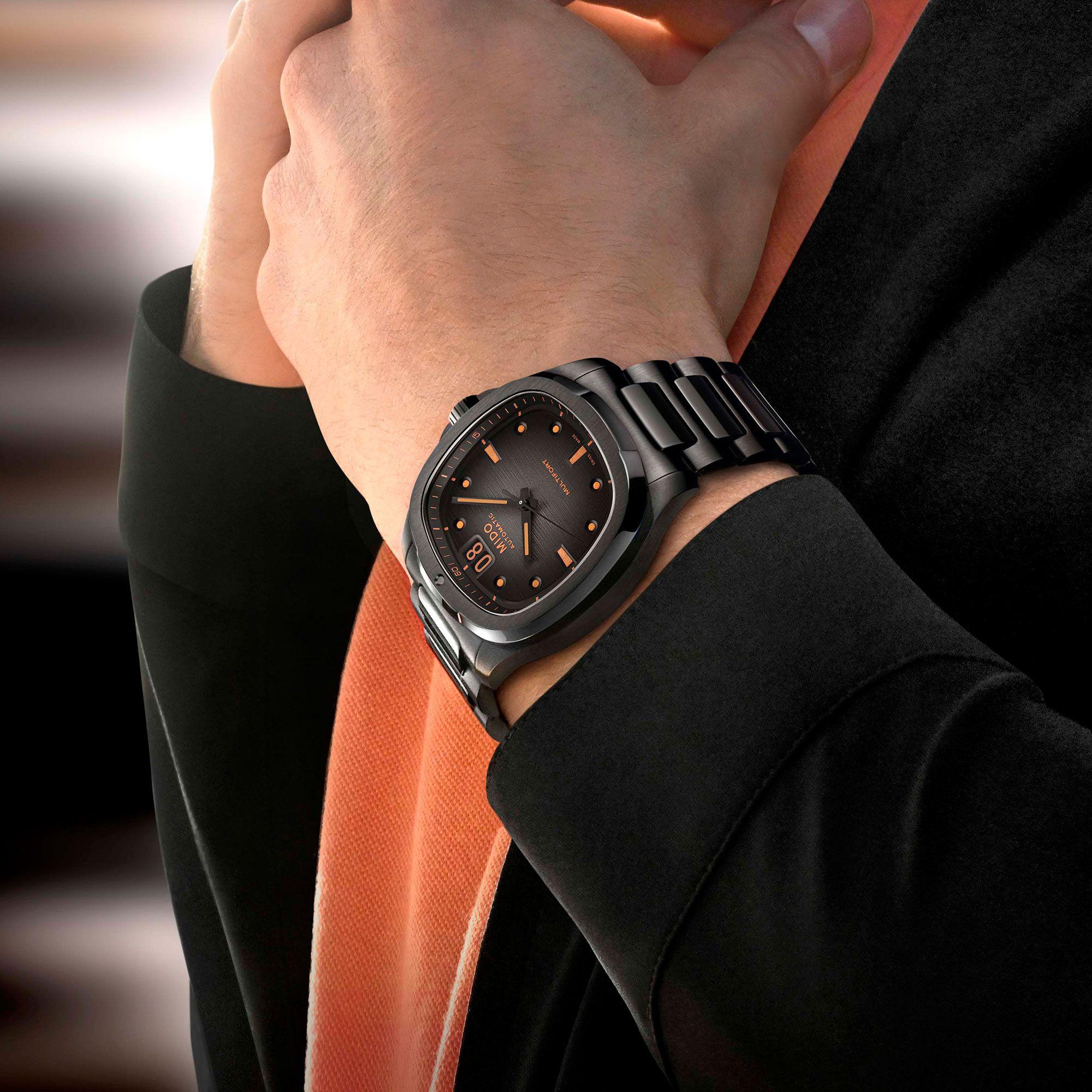 Reloj Mido Multifort TV Negro-3
