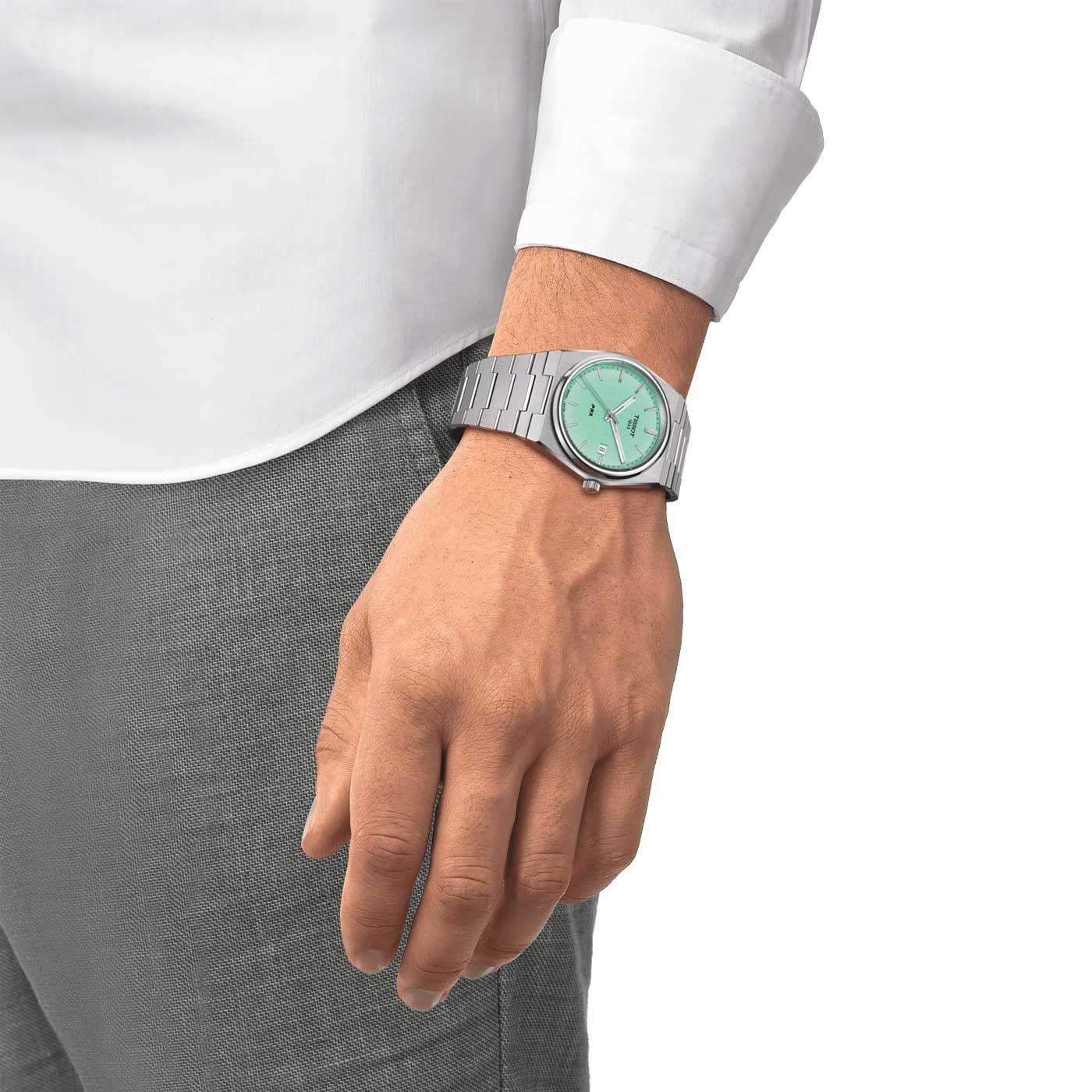 Reloj Tissot PRX 40mm Light Green-3