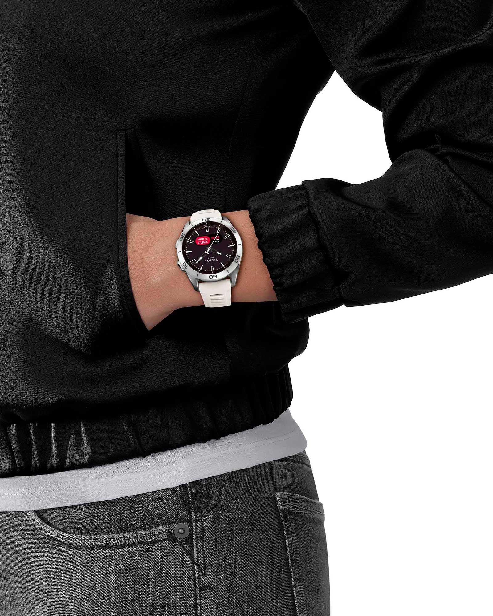 Reloj Tissot T-Touch Connect Sport Blanco-3