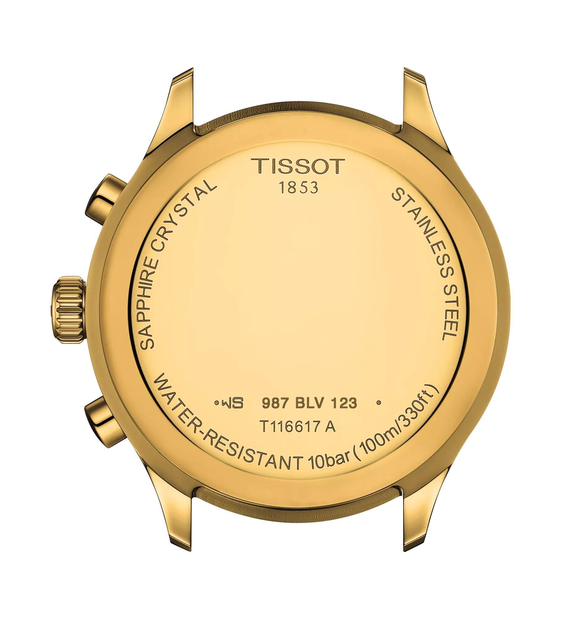 Reloj Tissot Chrono XL Dorado-1
