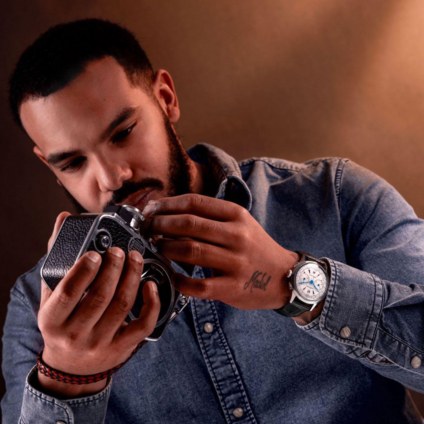 Reloj Certina DS Crono Auotmatico Cuero-1