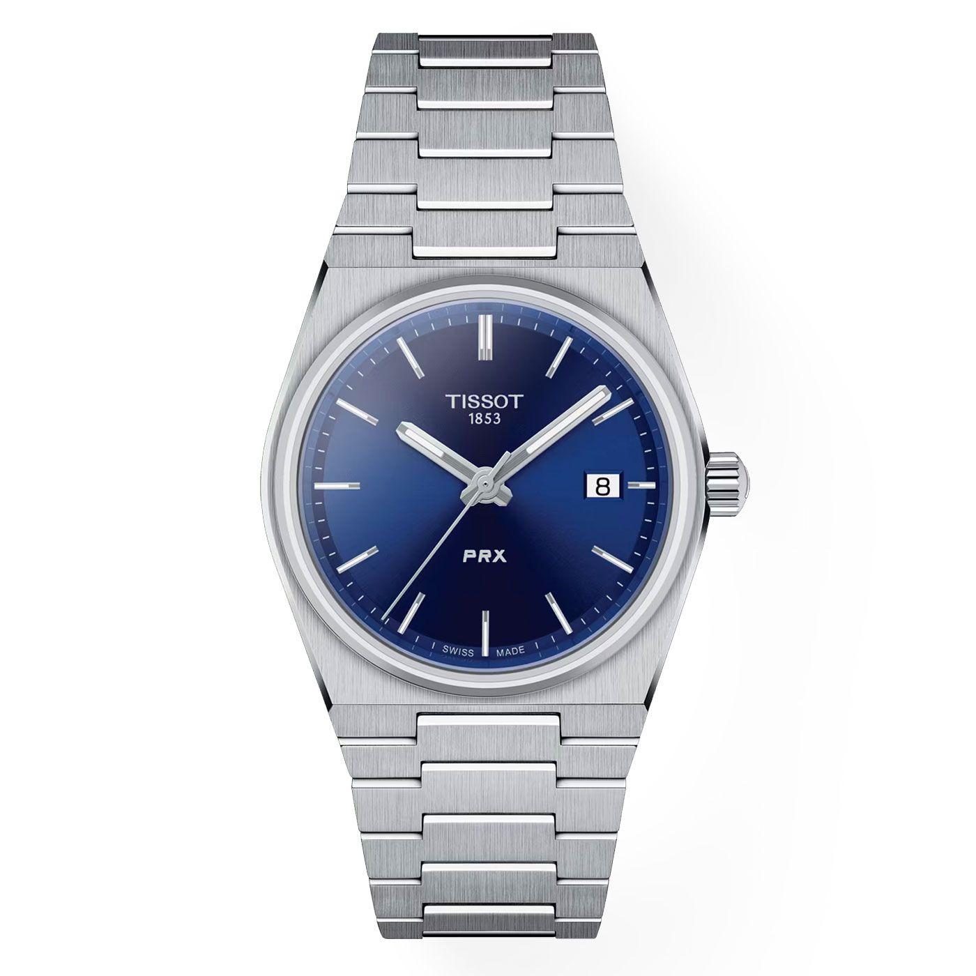 Reloj Tissot PRX 35mm Acero Azul-0