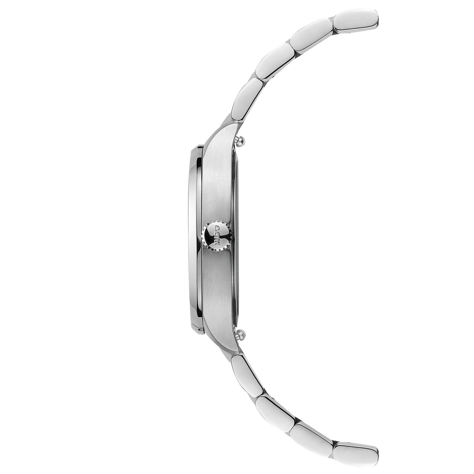Reloj Mido Multifort TV 28MM verde-2