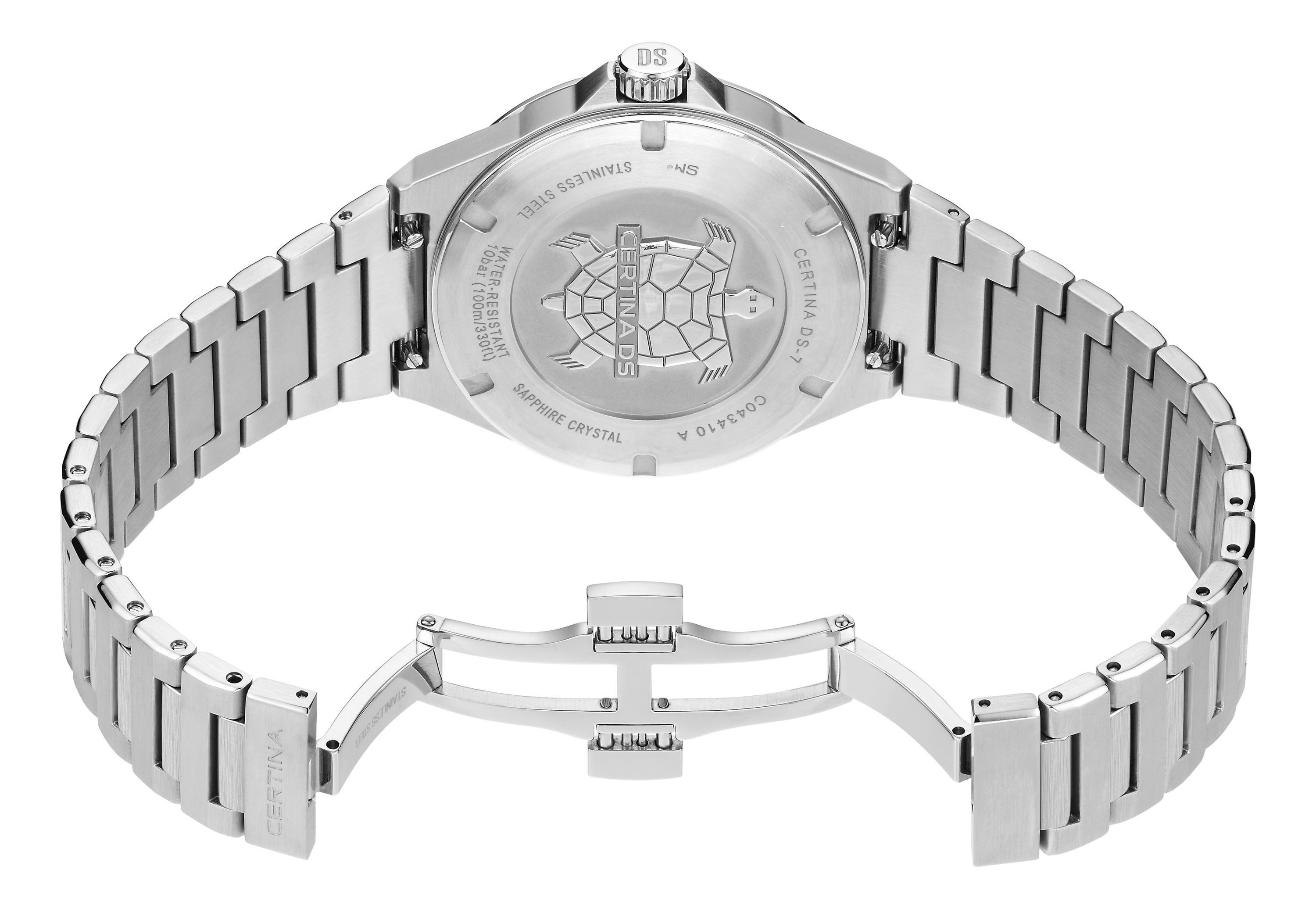 Reloj Certina DS-7 Quartz Azul-2