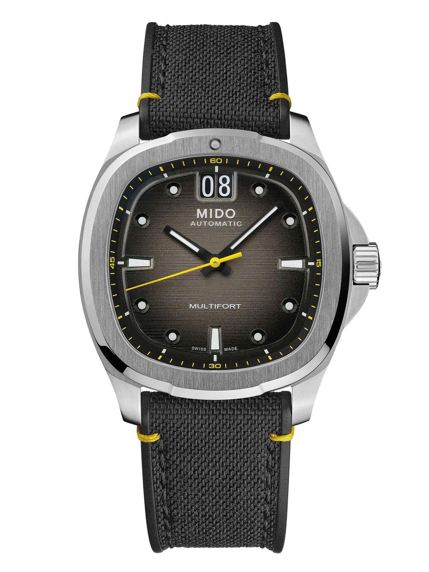 Reloj Mido Multifort TV Textil Negro-0