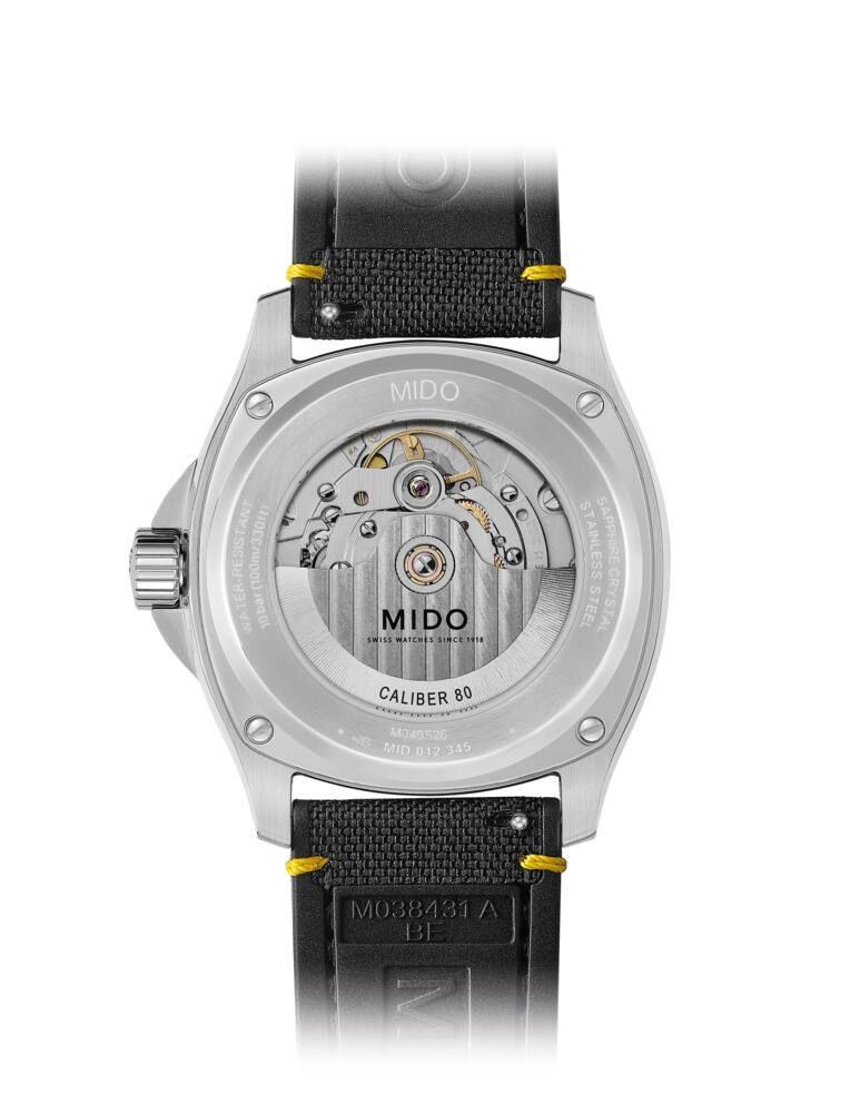 Reloj Mido Multifort TV Textil Negro-1
