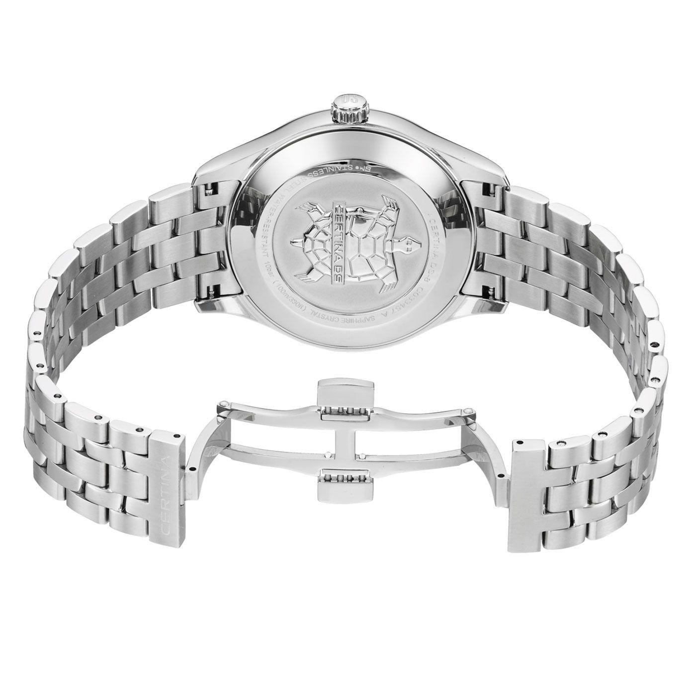 Reloj Certina DS 8 Fase Lunar Acero-2
