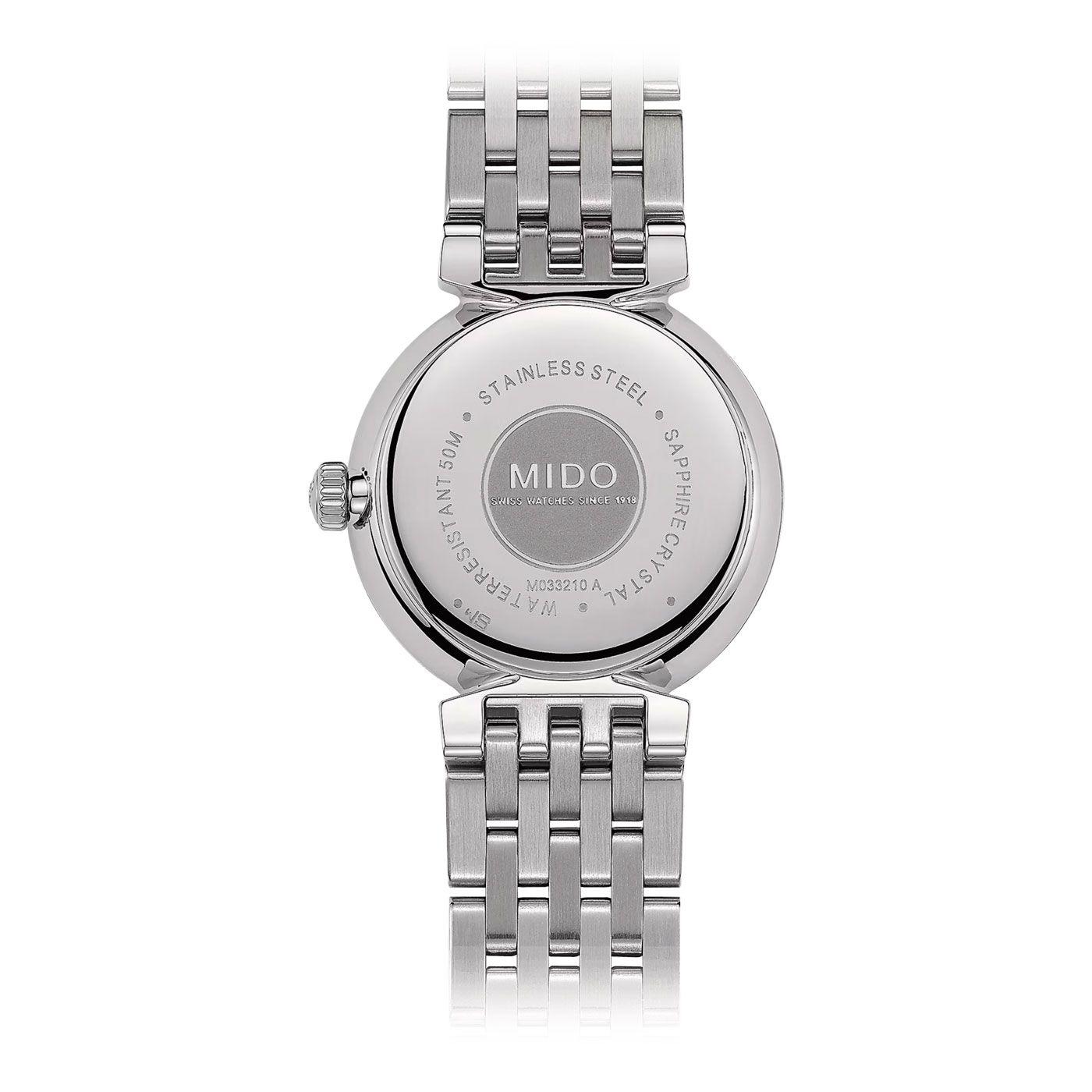 Reloj Mido Dorada Acero-2