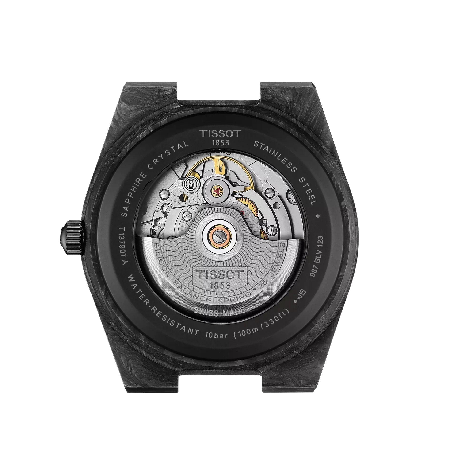 Reloj Tissot PRX Powermatic 80 Carbón-1