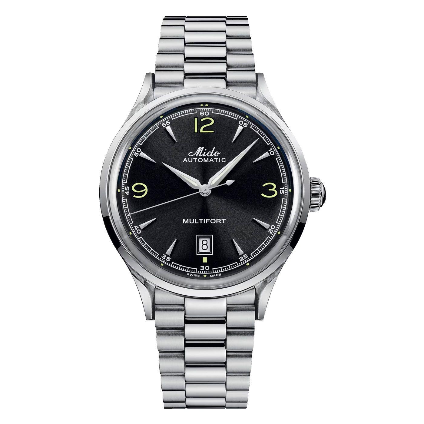 Reloj Mido Multifort Powerwind Negro-0