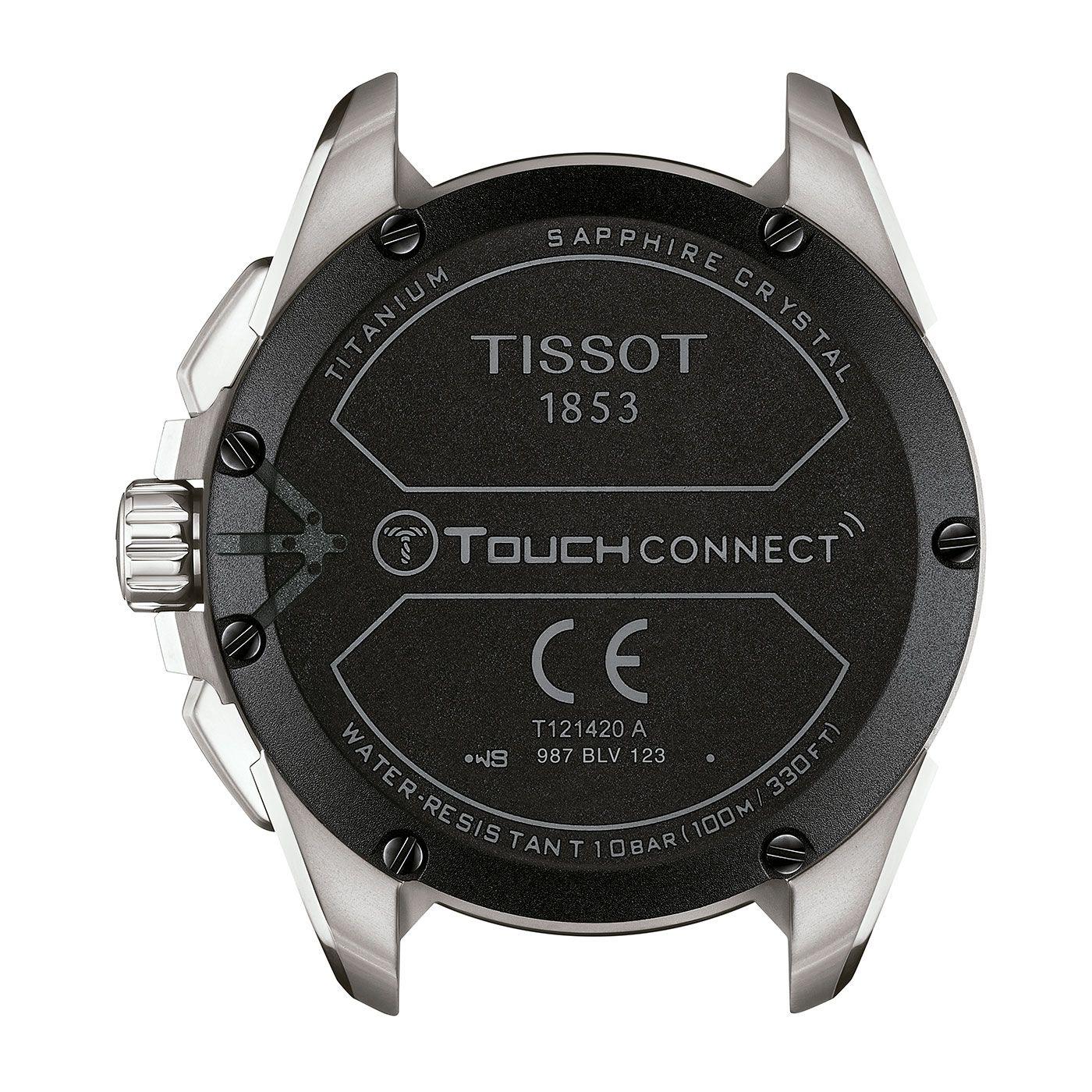 Reloj Digital Tissot T-Touch Connect Solar Acero Negro-3