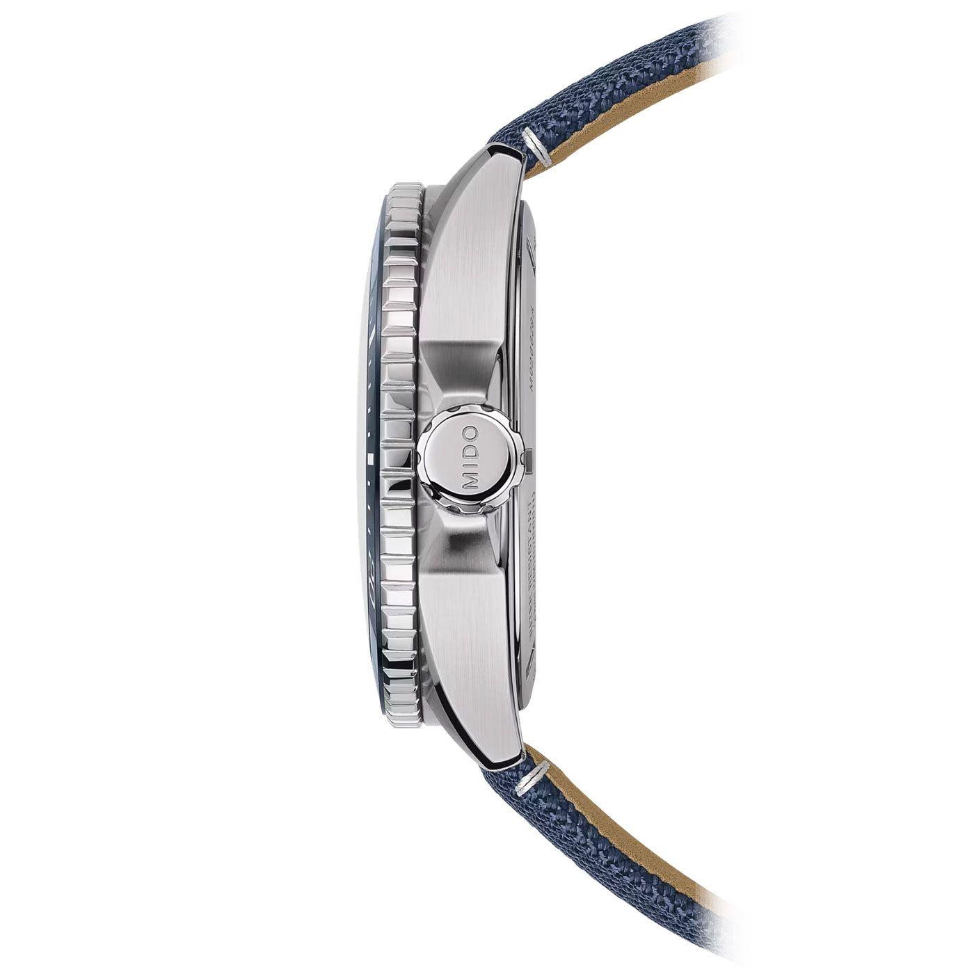 Reloj Mido Ocean Star GMT Azul-2