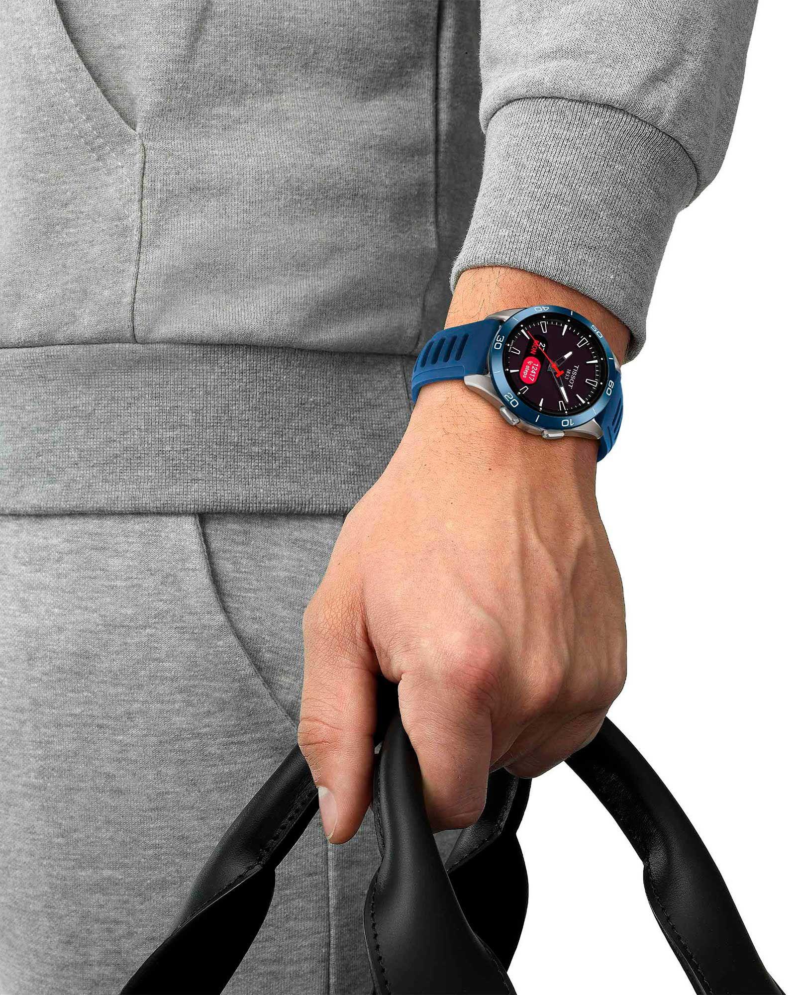 Reloj Tissot T-Touch Connect Sport Azul-3