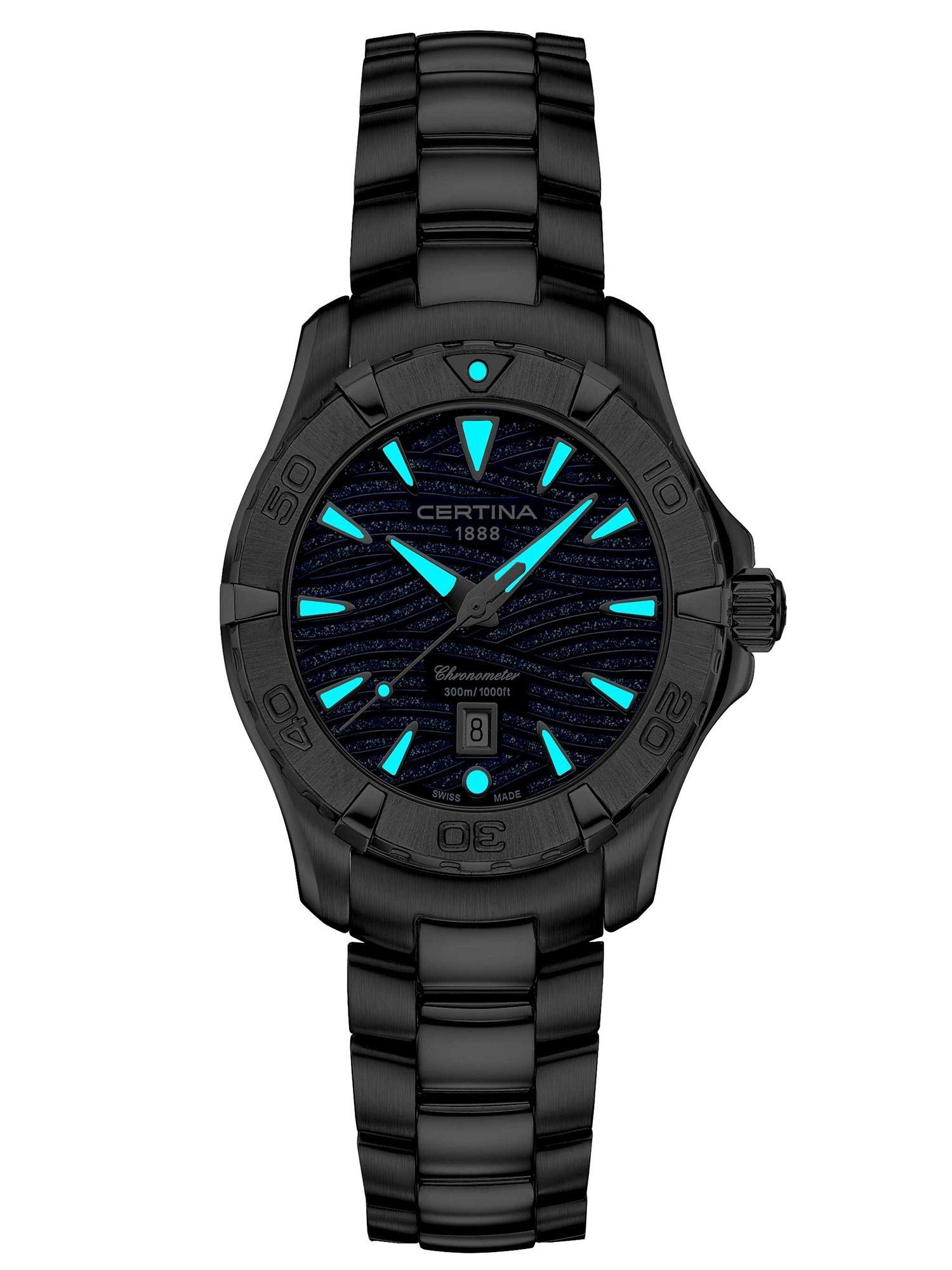 Reloj Certina DS Action Lady Acero Azul 34mm-1