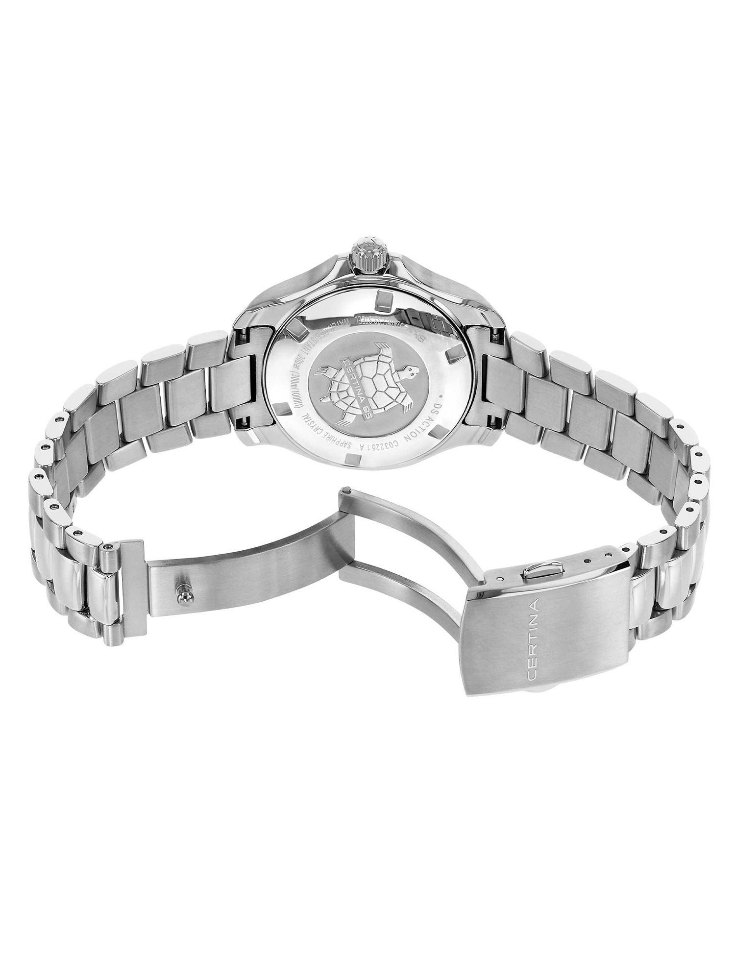 Reloj Certina DS Action Lady Acero Azul 34mm-3