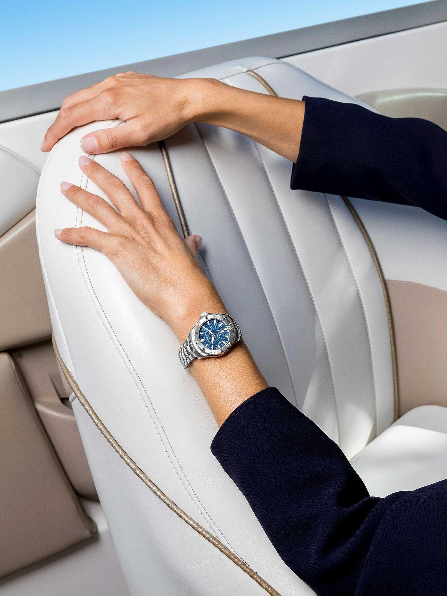 Reloj Certina DS Action Lady Acero Azul 34mm-4