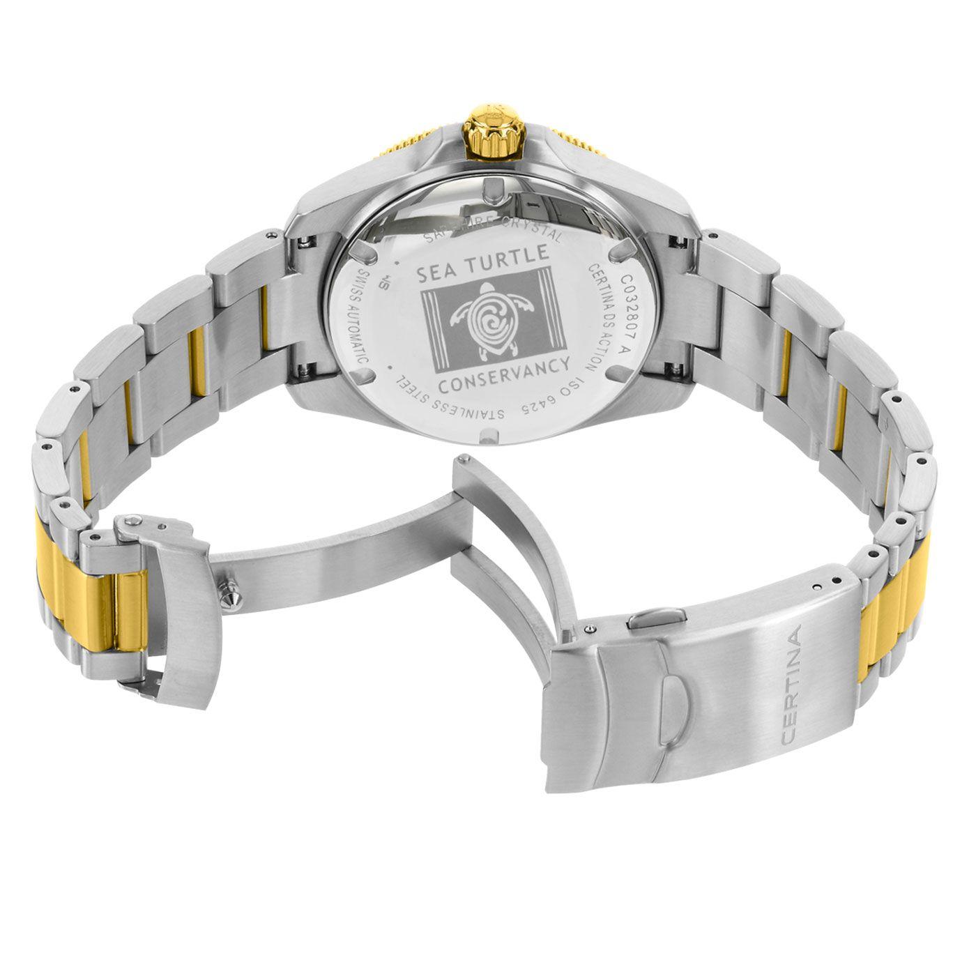 Reloj Certina DS Action Diver Acero Bicolor-2