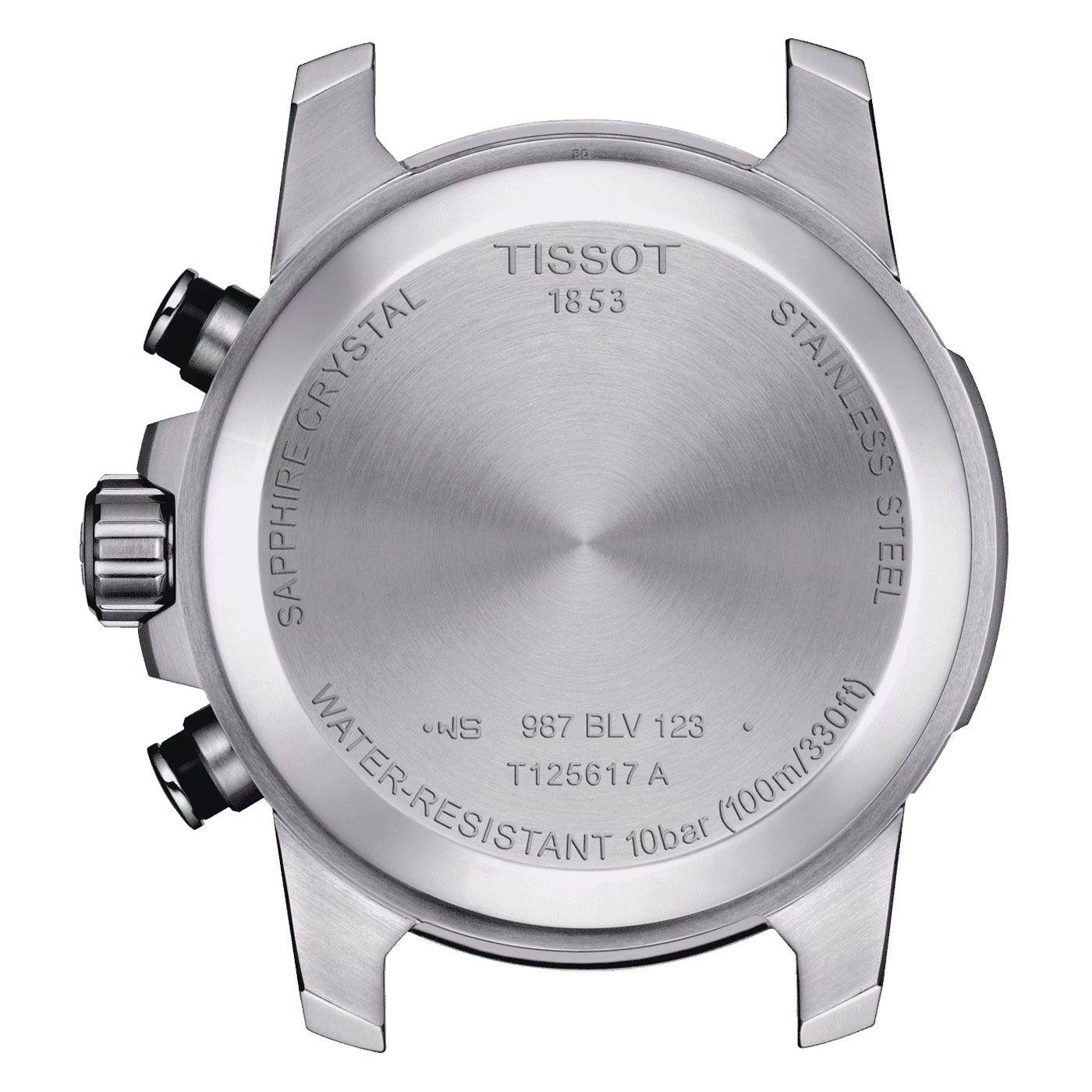 Reloj Tissot Supersport Chrono Textil Negro-1